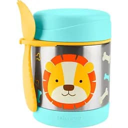 Термос для їжі Skip Hop Zoo Лев 325 мл бірюзовий з жовтим (9O285210)