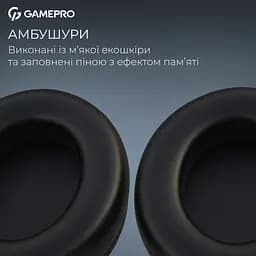 Навушники GamePro Asgard Skadi Wireless Black (HSW191B) - мініатюра 11