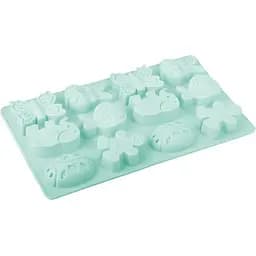 Форма силіконова Mys Silicone Звірі 12 відділів 19.5х34х4 см в асортименті (45098) - мініатюра 6