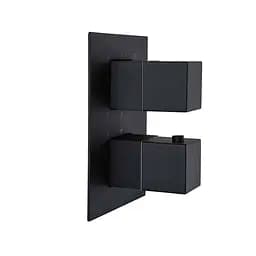 Душова система прихованого монтажу Topaz Odiss To 08117-L03-BLTermostat Smart box, Чорний матовий - мініатюра 5