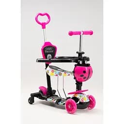 Самокат детский 5в1 Best Scooter LS-78960 Розовый