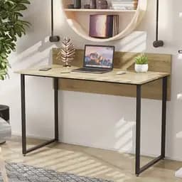 Компьютерный стол Ferrum-decor Скай 75x120x70 черный ДСП Дуб Сонома 16мм (FRD-103652)