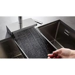 Змішувач Hansgrohe Aquno Select М81 250 2jet кухонний з витяжним виливом Sbox 73830800 Stainless Steel Нержавіюча сталь - мініатюра 3