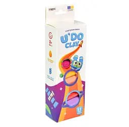 Набір для творчості U'DO Clay 11 шт. брикет 10 г (30842)