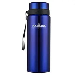 Термос Maxmark, 0,75 л, синий (MK-TRM8750BU)