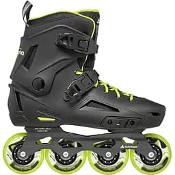 Ролики Rollerblade Lightning 40.5 Black/Lime (1012-07372600-1A1-260) - мініатюра 2