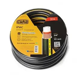 Шланг для поливу Сила Ірис ПВХ 4-шаровий 3/4" 30 м 30412