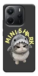 Чохол Demsky Kitty shark для Xiaomi Redmi Note 14 4G (Europe version)