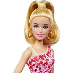 Лялька Barbie Модниця у сарафані в квітковий принт, 30 см (HJT02) - мініатюра 2