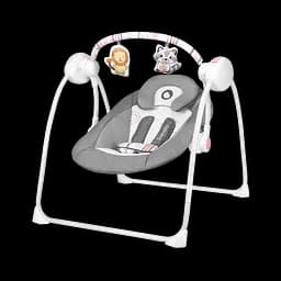 Кресло-качалка Lionelo Ruben Grey Rose, темно-серый (LO.RU04)