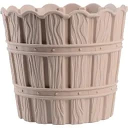 Горшок для цветов Violet House Bamboo Beige с дренажем 1.2 л (1054 BAMBOO BEIGE 1.2 л)