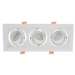Світильник точковий Brille поворотний HDL-DT 107/3 MR16 36-224 - мініатюра 4