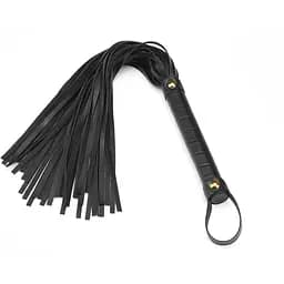 Флогер Liebe Seele Black Organosilicon Flogger