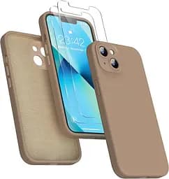 Силиконовый чехол Enskko 4 в 1 предназначен для iPhone 13