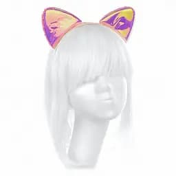 Вушка Seta Decor Кішка з пухом