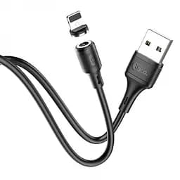 Кабель магнітний для зарядки телефону USB Чорний - мініатюра 4