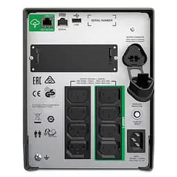 APC ДБЖ Smart-UPS 1000VA/700W, LCD, USB, SmartConnect, 8xC13 - мініатюра 4