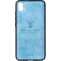 Чохол-накладка Toto Deer Shell With Leather Effect Case Xiaomi Redmi 7A Blue