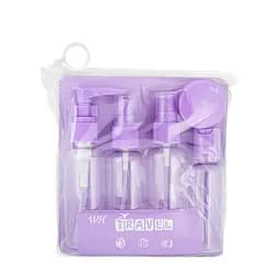 Дорожный набор из 5 флаконов для косметики WH Travel Bottles Set, Фиолетовый