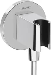 Шланговое подсоединение Hansgrohe FixFit Porter S с держателем хром 26888000, Хром