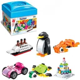 Конструктор Qman 2901 460 деталей в коробке