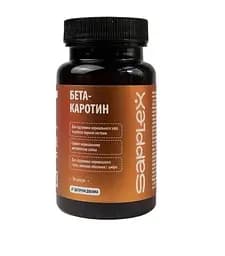 Комплекс Sapplex Бета-каротин для здорової та чистої шкіри 30 капсул 
