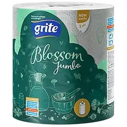 Бумажные полотенца Grite Blossom Jumbo 2 слоя 1 рулон (4770023348774)