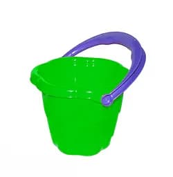 Дитяче іграшкове відерце "Незабудка" Colorplast 0961 Зелений