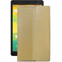 Чехол StatusCASE из экокожи для планшета Prestigio Node A8 3G PMT4208 Бежевый