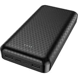 Зовнішній акумулятор Borofone Minimalist BJ3A 20000mAh 10W Black [109508] - мініатюра 3