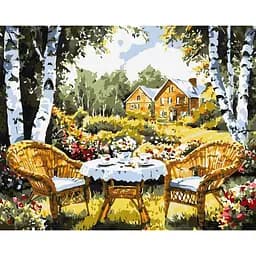 Картина за номерами "Дача мрії" ©art_selena_ua Ідейка KHO6378, 40х50 см