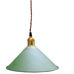 Люстра в стиле лофт Подвесной светильник GREEN MONTAIN STYLE зеленый E27 TM LUMANO