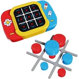 Портативная интерактивная игра Ummi ME-252 2in1 Electronic Tic-Tac-Toe Yellow