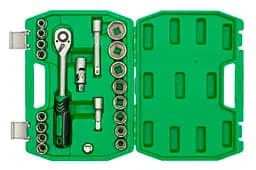 Набір ручного інструменту Intertool ET-6021SP 1/2" SemiPRO у наборі 21 предмет - мініатюра 2