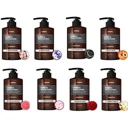 Шампунь для волосся Kundal Honey & Macadamia Shampoo Baby Powder з ароматом дитячої присипки натуральний 500 мл - мініатюра 5
