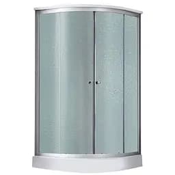 Гідробокс Lidz Tani SBM90x90.SAT.LOW.FR низький, скло Frost 4 мм, стінки WHI (LTSBM9090SATLOWFR)