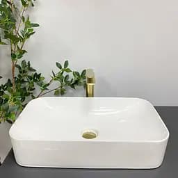 Умивальник VBI Trevi white накладний VBI-012604, Білий - мініатюра 5