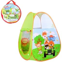 Дитячий ігровий намет Intex MR 1107 у формі піраміди з входом-накидкою (70x70x90 см)