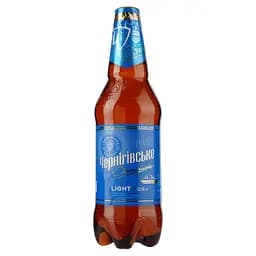 Уцінка. Пиво Чернігівське Light, світле, 4,3%, 0,9 л 