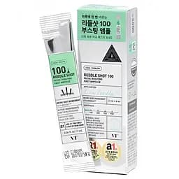 Концентрована сироватка зі спікулами VT Cosmetics Reedle Shot 100 Facial Boosting First Ampoule 2 мл х 6 шт. (VTC120)
