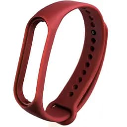Ремешок Silicone Mi Band 7 Burgundy (27)