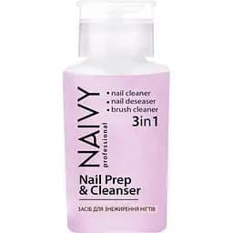 Засіб для знежирення нігтів Naivy Professional Nail Prep & Cleanser 3 в 1 180 мл
