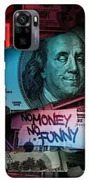 Чехол Demsky No money no funny для Xiaomi Redmi Note 10 / Note 10s