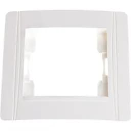 Рамка Brille одинарная белая N