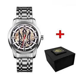 Наручные часы мужские 025 Sharp Silver Black. Awarder acs0031817