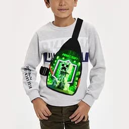 Сумка через плечо детская Minecraft 29х17 см сумка слинг для мальчика (02123)