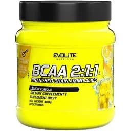 Аминокислота BCAA Evolite Nutrition BCAA 2:1:1 Лимон 400 г