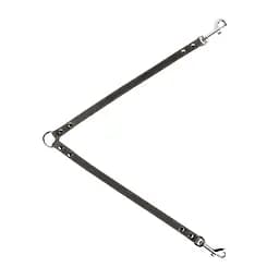 Повідець-спарка "CoLLaR" (ширина 14 мм довжина 40 см) чорний