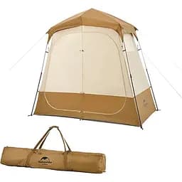 Намет санітарний зонований Naturehike коричневий (NH22ZP006) - мініатюра 3