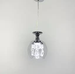 Дивовижний світильник із прозорим плафоном та кришталем Line.F SG 3/1